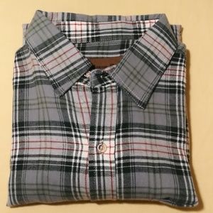 Medium Button Down Flannel Shirt | Marino Bay